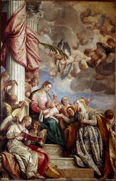 Mariage mystique de Sainte Catherine - Veronese
