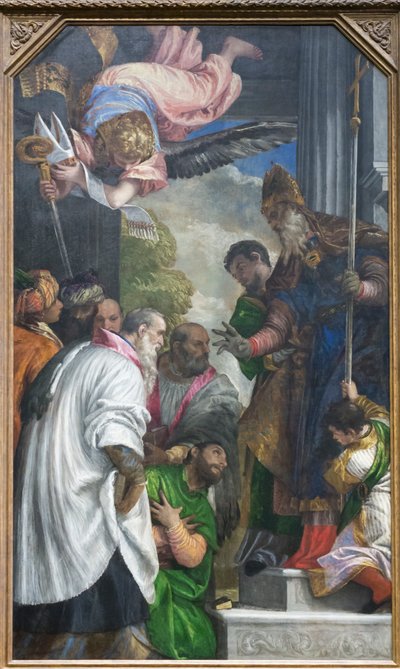 La consécration de saint Nicolas - (1528 88) Veronese