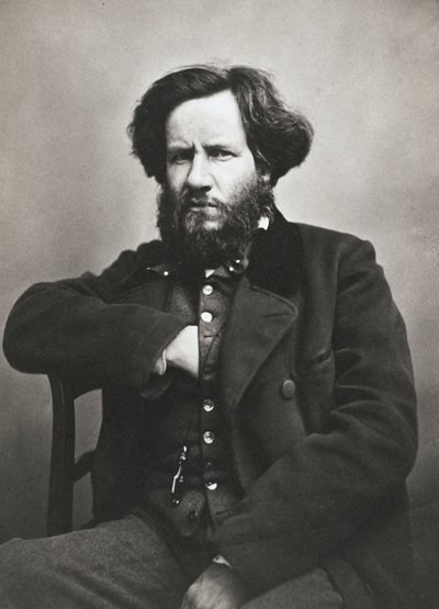 Auguste Luchet (1806-1872), dramaturge, journaliste, romancier et écrivain anglais par Nadar - Nadar