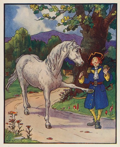 Illustration pour Les Voyages de Gulliver de Jonathan Swift - (after) American School
