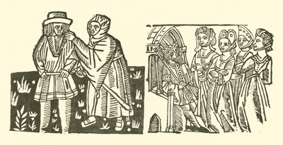 Illustration pour The Roxburghe Ballads - (after) English School
