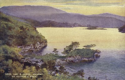 Upper Lake et îles, Killarney - (after) English photographer