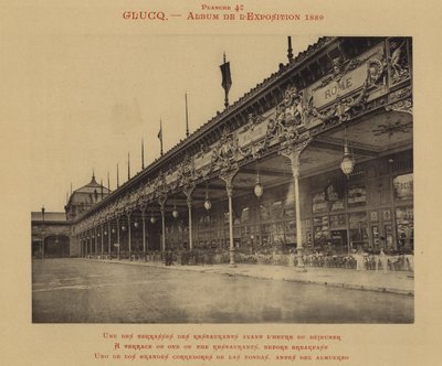 Une terrasse de l