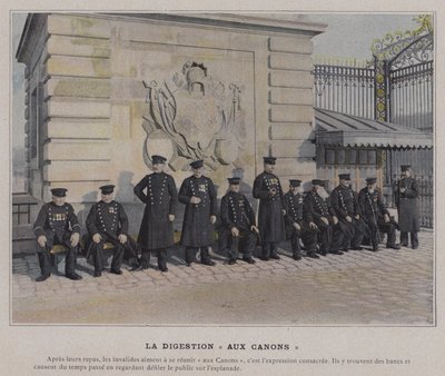 La Digestion "aux Canons" (photo en couleur) - (after) French Photographer