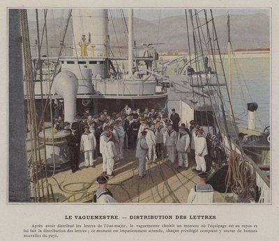 Le Vaguemestre, Distribution des Lettres - (after) French Photographer