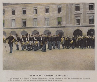 Tambours, Clairons et Musique - (after) French Photographer