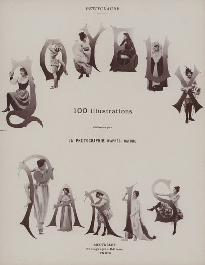Page de titre de Joyeux Paris - (after) French Photographer