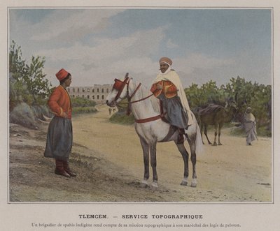 Tlemcem, Service Topographique - (after) French Photographer
