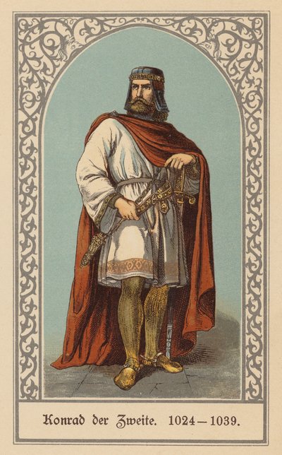 Conrad II, empereur romain germanique - (after) German School