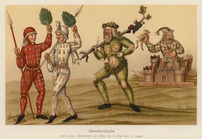 Carnaval de Schembart, Nuremberg - (after) German School