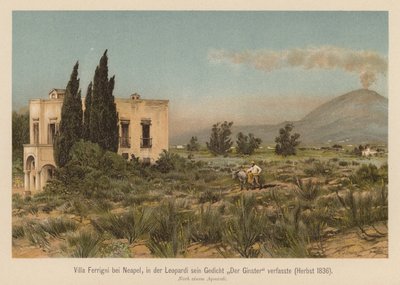 Villa Ferrigni, près de Naples - (after) German School