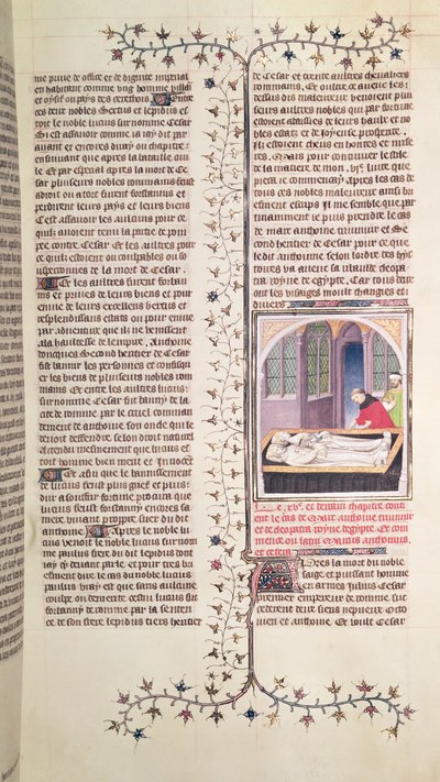 Tombe de Marc Antoine et Cléopâtre, par le Maître de Boucicaut et Atelier - (and workshop) Boucicaut Master