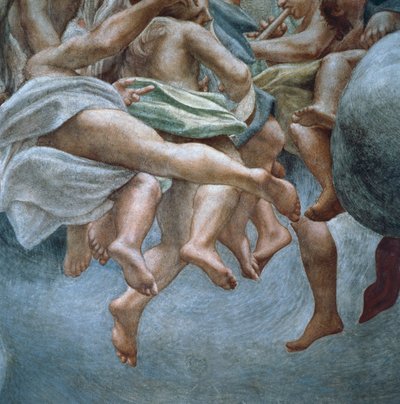 Anges (détail) - (c.1489 1534) Correggio