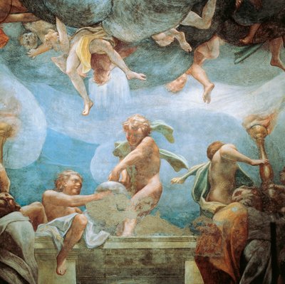 Éphèbes sur le balcon (détail de l