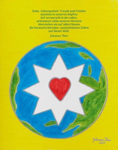 Ruhe, Geborgenheit, Freude und Frieden - Version 1 - Johanna Thier
