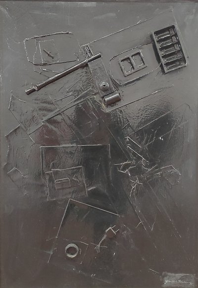 G. C. Riccardi, Combustione n. 1, 1977, Arpino, Fondation Umberto Mastroianni, Italie - Gian Carlo Riccardi