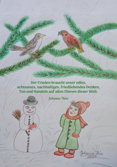 Calme, silence, paix, joie - Johanna Thier
