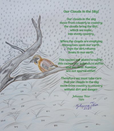 Nos nuages dans le ciel ! - Johanna Thier