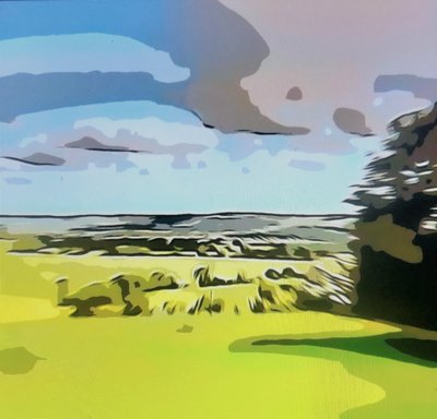 Digitale Landschaft 05 - M. Vet