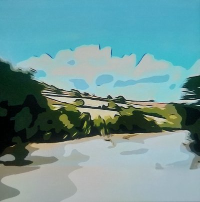 Digitale Landschaft 26 - M. Vet