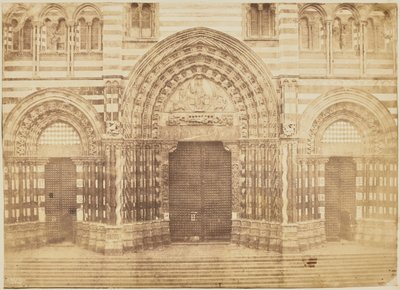 [Portes de la cathédrale de Gênes] - A. Bardou