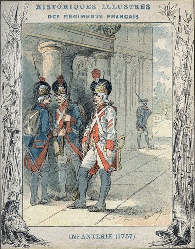 Infanterie française - A. Demarle