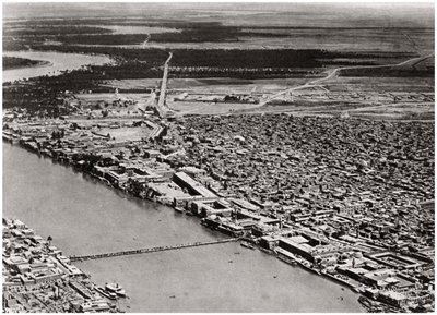 Bagdad depuis un avion, Irak - A. Kerim