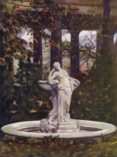 Une belle fontaine à Berlin - A. Langfier