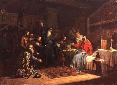 Invitation du prince Posharsky à diriger la libération de Moscou des Polonais en 1616 - A. Shvaykevich