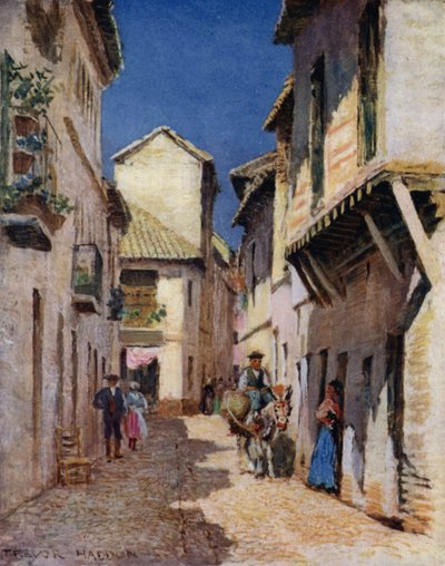 Cordoue, une rue - A. Trevor Haddon