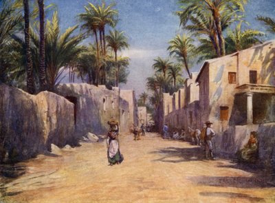 Elche, une rue - A. Trevor Haddon