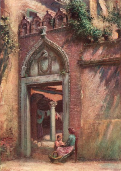 Entrée du Cortile de la Ca