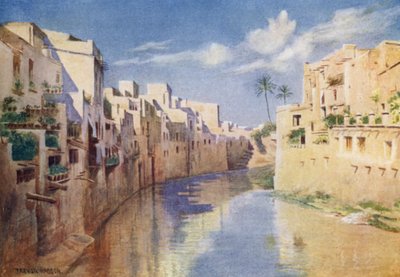 Orihuela sur la rivière Segura - A. Trevor Haddon