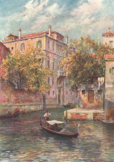 Palazzo Dona depuis Rio S Polo - A. Trevor Haddon