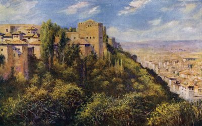 Vue de Grenade et de l