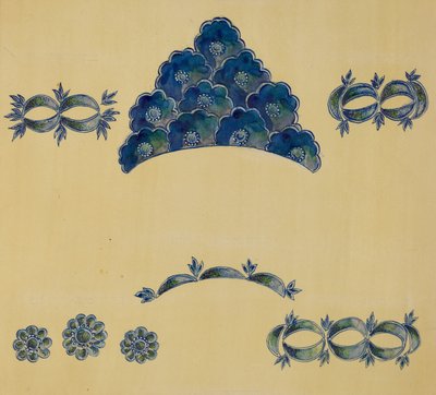 Décoration pour grès - A. Zimet