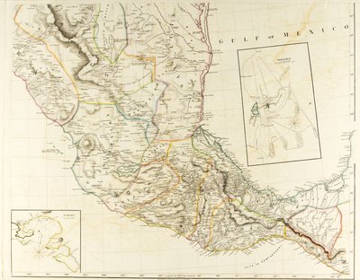 Nouvelle carte du Mexique et des provinces adjacentes - Aaron Arrowsmith