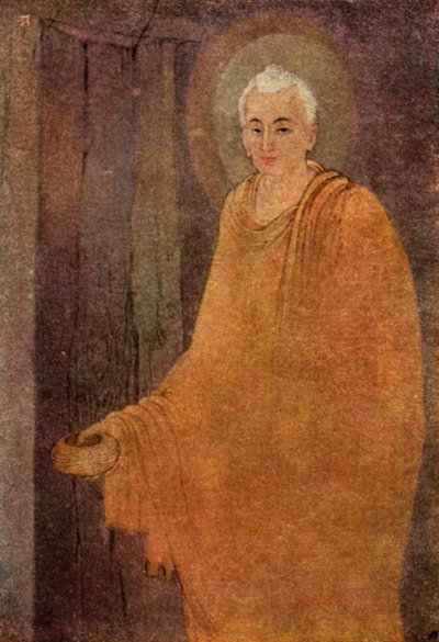 Bouddha en mendiant - Abanindranath Tagore