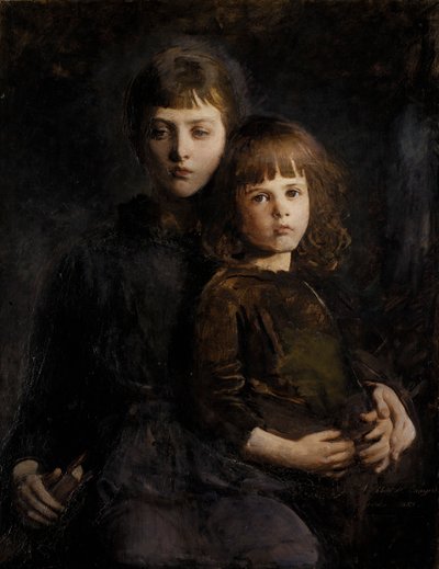 Frère et sœur (Mary et Gerald Thayer) - Abbott Handerson Thayer