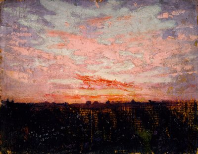 Sunrise or Sunset, étude pour le livre Concealing Coloration in the Animal Kingdom (en anglais) - Abbott Handerson Thayer
