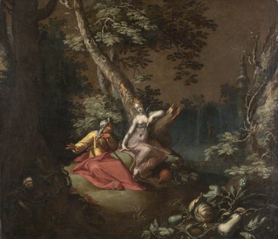 Paysage avec Vertumne et Pomone, vers 1595-1600 - Abraham Bloemaert