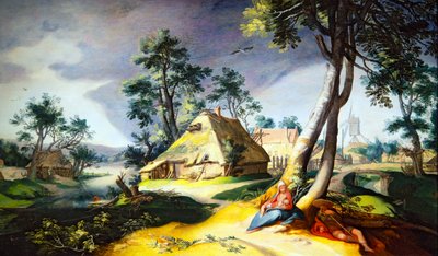 Repos pendant la fuite en Égypte - Abraham Bloemaert