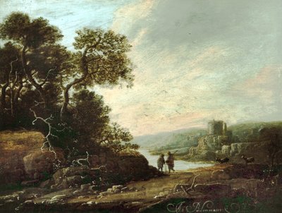 Paysage avec ruines de château - Abraham Blommaert