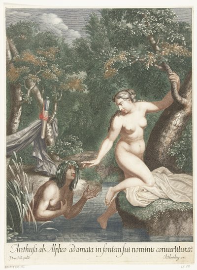 Alphée et Aréthuse - Abraham Bloteling