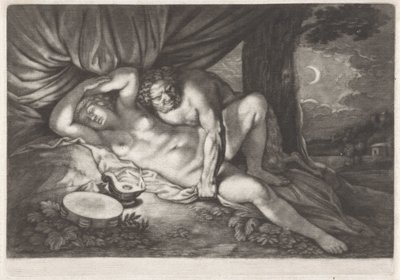 Jupiter et Antiope - Abraham Bloteling