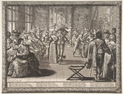 Le Bal - Abraham Bosse