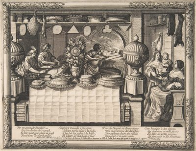 Le confiseur, 1632-35 - Abraham Bosse
