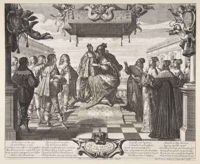 La joie de la France - Abraham Bosse