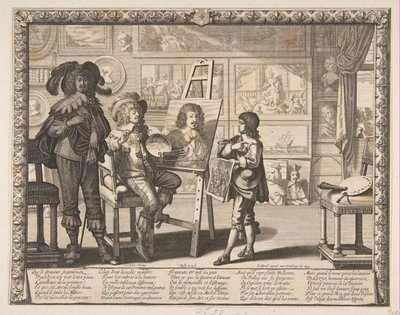 Le Peintre, vers 1642 - Abraham Bosse