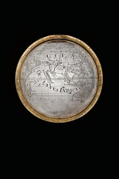 Deux globes terrestre et céleste exceptionnels, soutenus par Hercule et Atlas, Augsbourg, 1697-99 - Abraham Drentwett